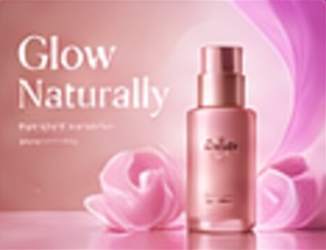 Skincare product launch